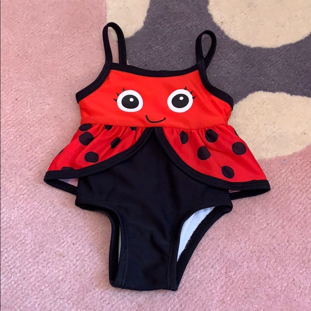 Ladybug Bathing suit NWOT